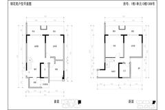 锦花苑4室3厅2卫158.43平户型