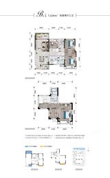 云湖小区1期 4室2厅3卫 164.04平米