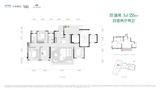 云璟林翠苑1期 4室2厅2卫 136.00平米
