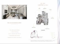 时代之城二期（华润置地时代天玺小区）3室2厅2卫120.00平户型