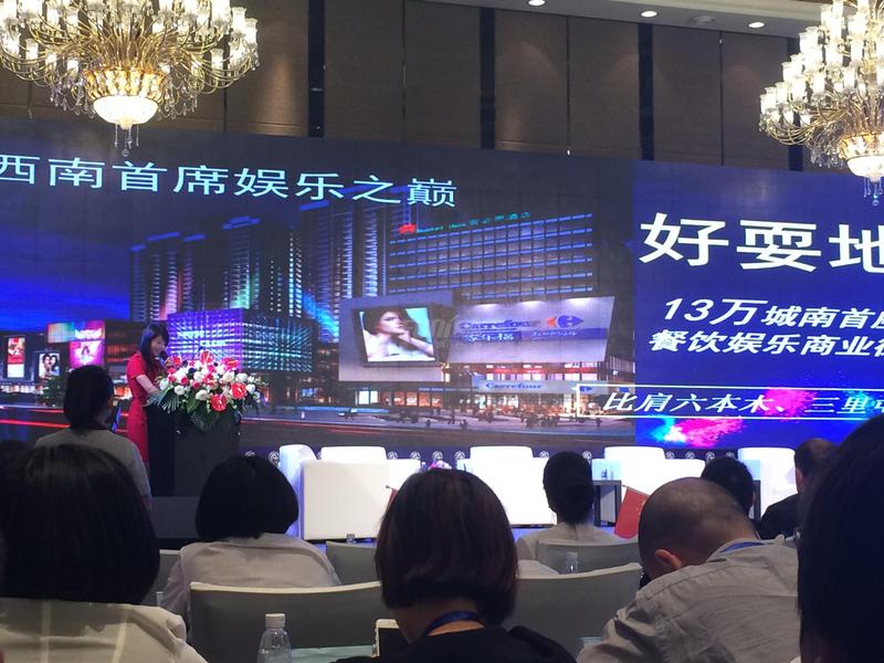 2015中国·西部投资峰会暨家乐福入驻清凤时代城签约仪式
