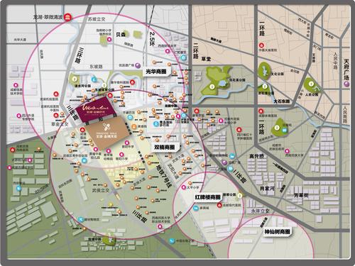 龙湖金楠时光区位图