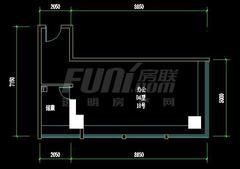 飞大壹号广场69.00平户型