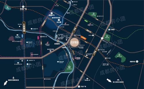 茂业豪园1期区位图