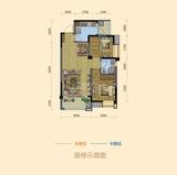 东湖郡 2室2厅1卫 70.66平米