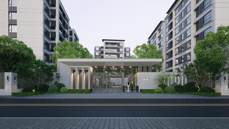 小区大门