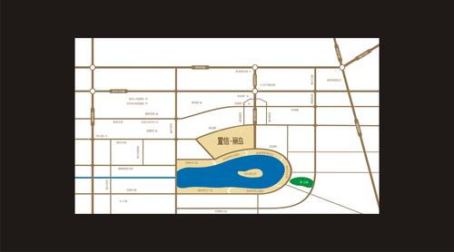 置信丽岛区位图