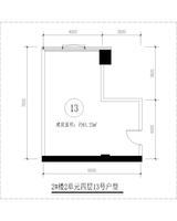 俊屹中心1期  61.23平米