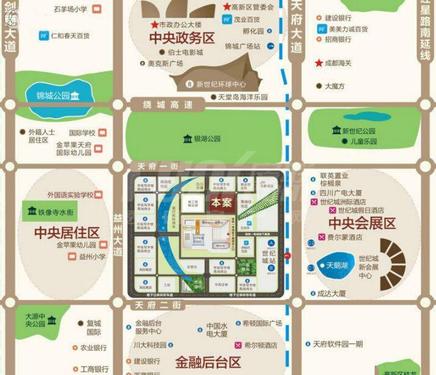 IMC国际广场区位图
