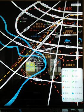 天山名苑商住楼1期区位图