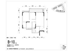 成都融创文旅城1期3室2厅2卫114.69平户型