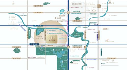锦云天府区位图