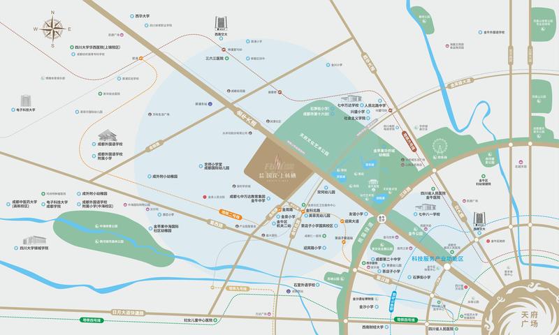 区位图