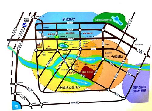 蜀青·丽晶府1期区位图