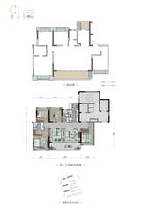 春和天骄花园1期 4室2厅2卫 140.00平米