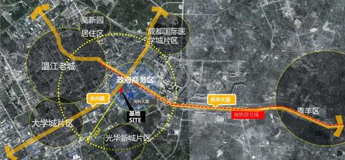 悦天地商厦1期区位图