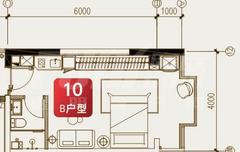 东骏湖景湾7期1室47.00平户型