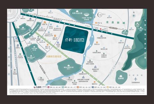 保利云禧花园1期区位图