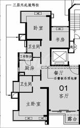 B户型奇数层