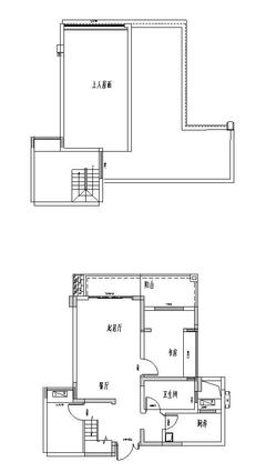 万邦悦城1期3室2厅1卫94.13平户型