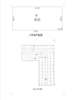 京蓉时代杉众广场1期51.30平户型