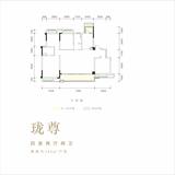珑樾府1期 4室2厅2卫 143.00平米