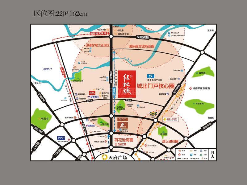 区位图