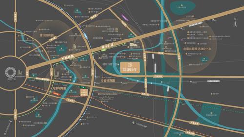 电建德商泷悦天玺泷院1期区位图