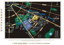 世茂璀璨天城（世茂城5期）区位图