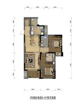 紫檀轩 2室2厅2卫 100.06平米