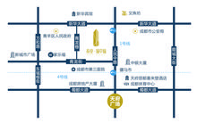 泰业城中城大厦区位图