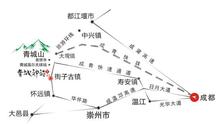 青城神韵区位图