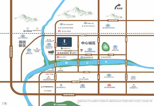 隆腾·公园壹号2期区位图