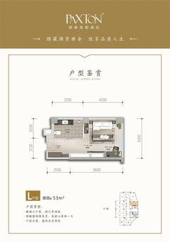 水岸 天成1期55.00平户型