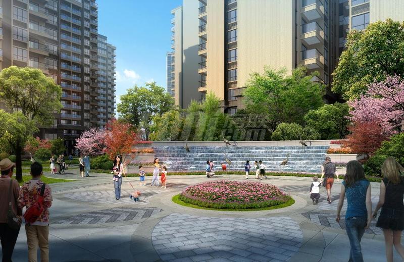 建筑景观商业效果图
