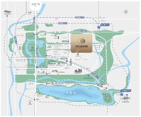 星萃名邸1期区位图
