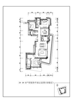 隆溪湖铂翠轩1期4室2厅3卫190.00平户型