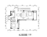 望青来青麓阁1期 2室2厅1卫 85.00平米