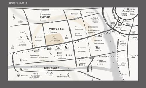 云津观棠小区区位图