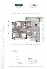 悦音阁1期（备案名：川音嘉苑） 4室2厅2卫 130.00平米