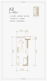 华润置地自在域大厦1期  40.00平米