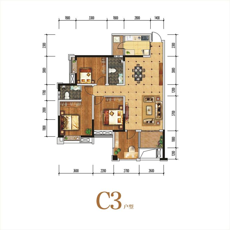 C3户型