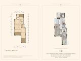 中国铁建西派澜岸2期 5室3厅6卫 304.00平米
