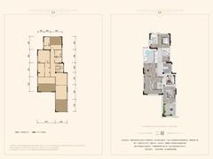 中国铁建西派澜岸2期5室3厅6卫304.00平户型