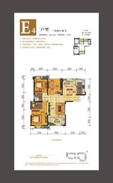 银诚东方国际 3室2厅2卫 108.49平米
