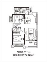 两室两厅单卫