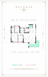 藏建元幸福里1期 3室2厅2卫 142.70平米