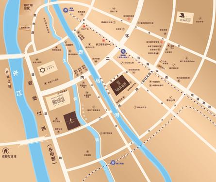 枫尚锦逸1期区位图