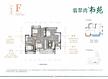 翡翠湾书苑1期3室2厅2卫92.00平户型