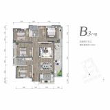 万新峰荟1期 4室2厅2卫 139.00平米